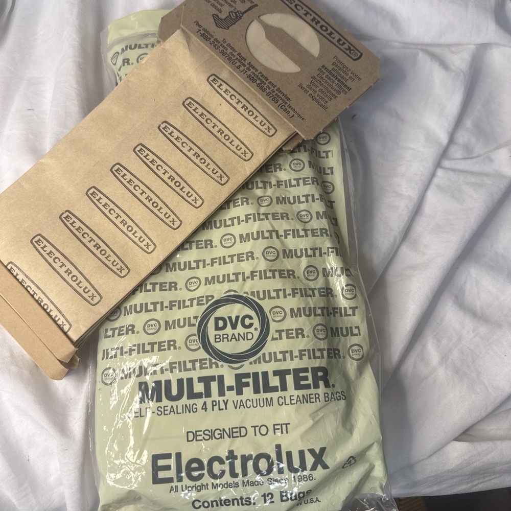 Style U 4 Ply Electrolux / Aerus / Proteam Vacuum Bags (15)